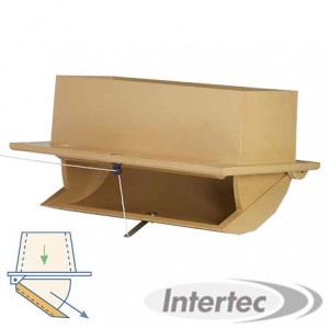 TRAPPE D'ENTREE D'AIR DE PLAFOND TPI 120-P 120-P-2