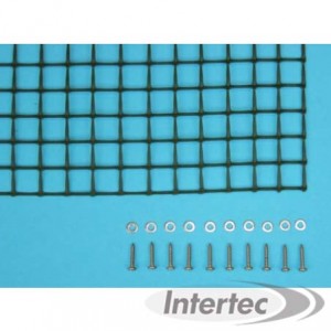 GRILLE DE PROTECTION PLASTIQUE POUR TRAPPE D'ENTRÉE D'AIR TPI GRITPI135