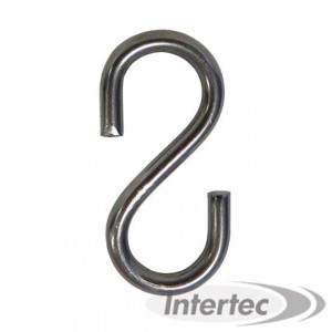 CROCHET "S" SYMÉTRIQUE, INOX 304 ITECRS3