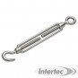 TENDEUR 1 OEIL FERMÉ + CROCHET OUVERT, INOX 306 ITET1O1C5