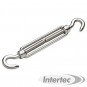 TENDEUR 2 CROCHETS OUVERTS, INOX 306 ITET2CO5