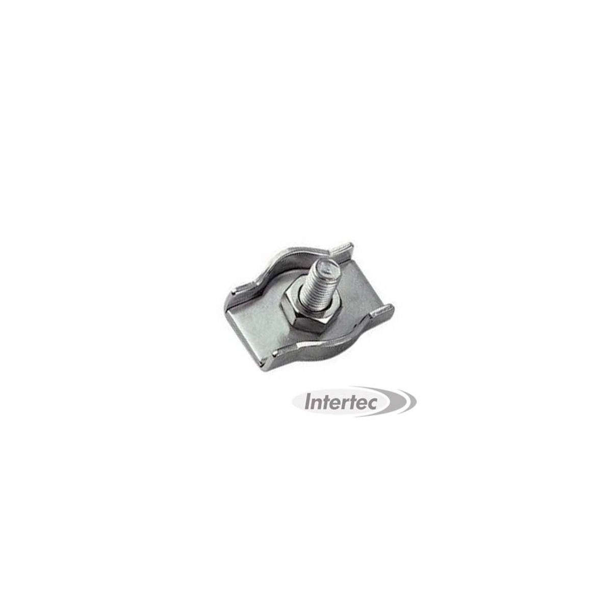 SERRE-CÂBLE PLAT SIMPLE, INOX 316 ITESCPS2