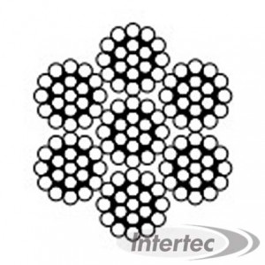 CABLE EXTRA-SOUPLE 7X19 EN ACIER INOX 316 ITECES2
