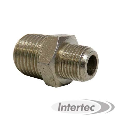 MAMELON DOUBLE MÂLE RÉDUIT 1/8"-1/4" MR1814 MAMELON DOUBLE MÂLE RÉDUIT 1/8"-1/4" MR1814
