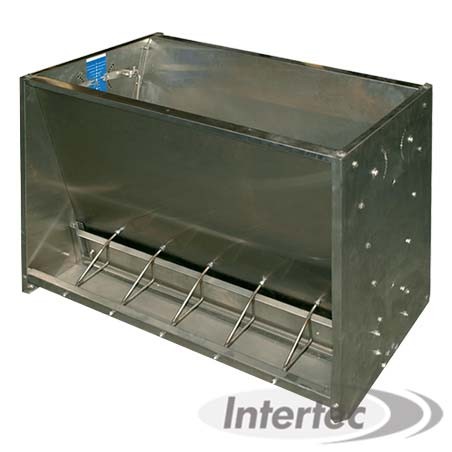 NOURRISSEUR DOUBLE ACIER INOX PORC POST-SEVRAGE Augettes, nourrisseurs, distributeurs ELEVAGE NOURRISSEUR DOUBLE ACIER INOX PORC POST-SEVRAGE Augettes, nourrisseurs, distributeurs ELEVAGE