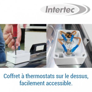 AÉROTHERME ÉLECTRIQUE ROND GENEMAX TOUT INOX THERMOSTAT DÉPORTÉ Aérothermes électriques