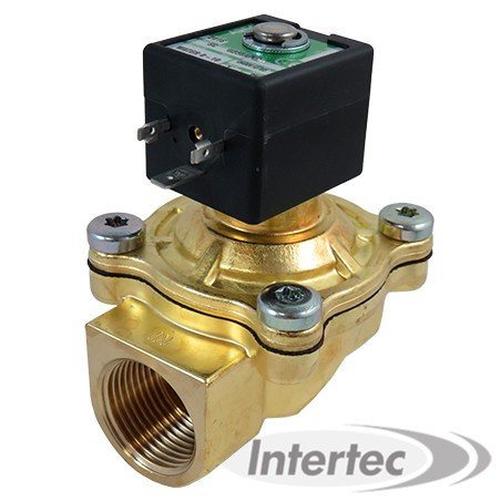 ÉLECTROVANNE EAU LAITON MEMBRANE ATTELÉE NORMALEMENT FERMÉE Électrovannes eau ÉLECTROVANNE EAU LAITON MEMBRANE ATTELÉE NORMALEMENT FERMÉE Électrovannes eau
