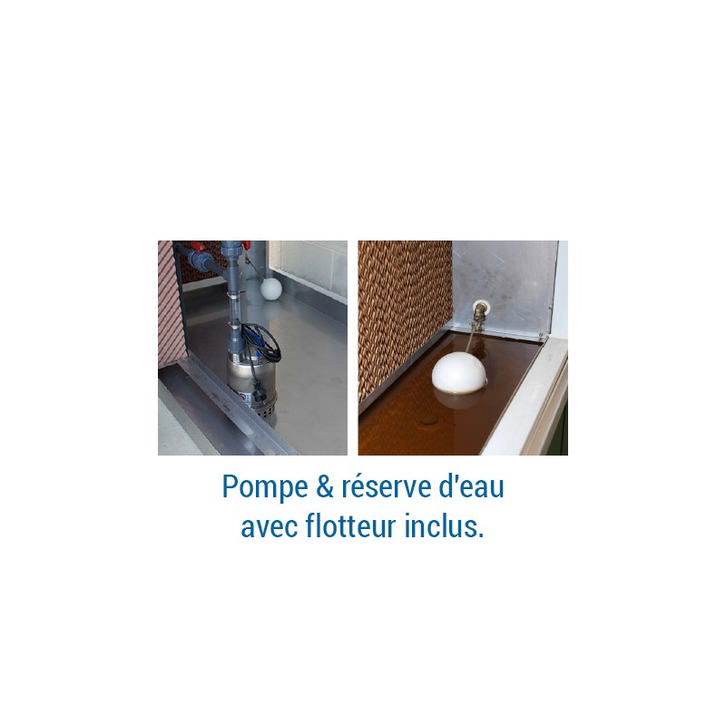 MODULE D'HUMIDIFICATION COOLING 2 PANNEAUX DE 1.80 M2 Cooling MODULE D'HUMIDIFICATION COOLING 2 PANNEAUX DE 1.80 M2 Cooling
